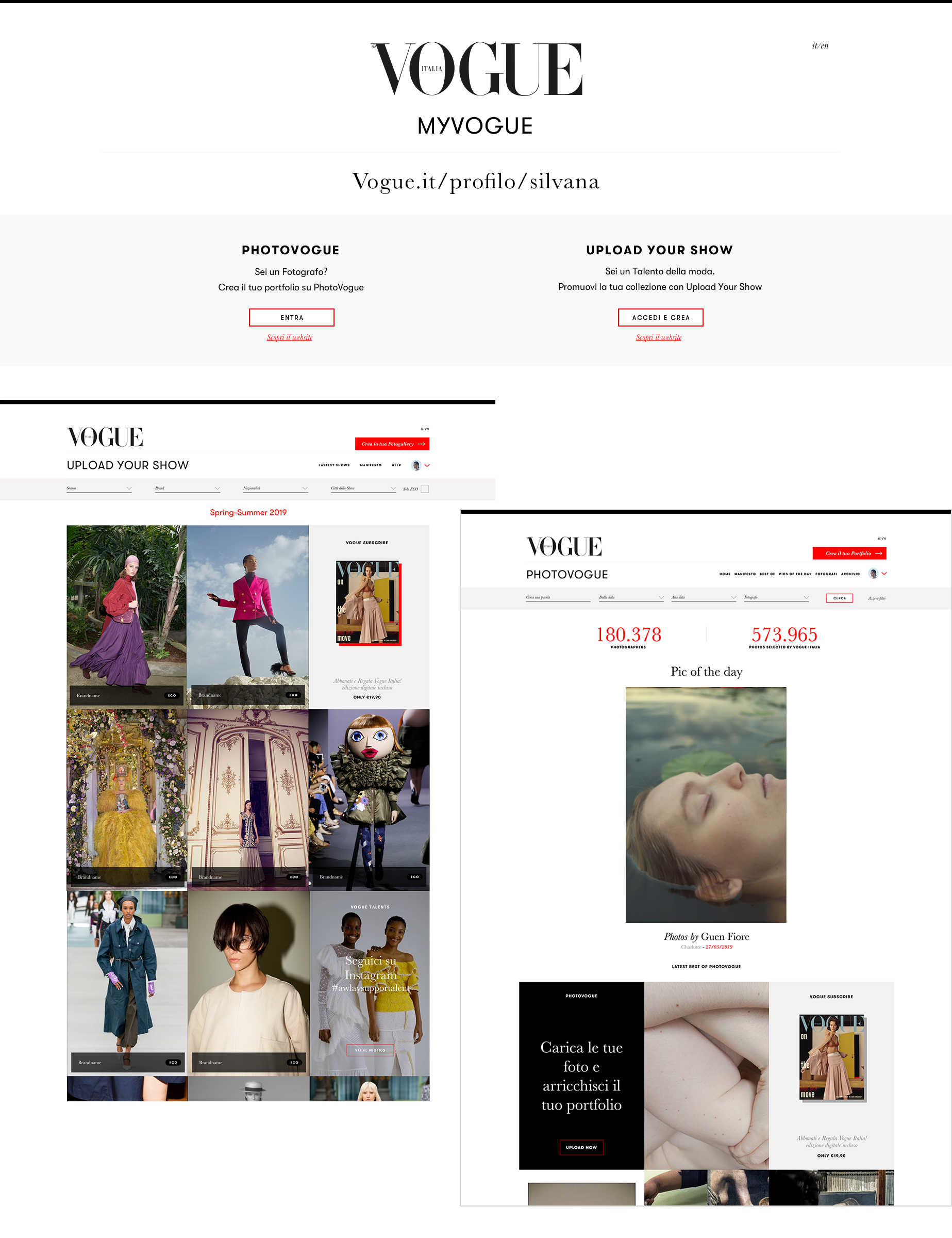 Vogue Italia — My Vogue